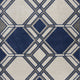 3' X 5' Ivory Geometric Area Rug