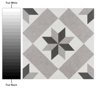 Vintage Star Grey Porcelain Floor and Wall Tile