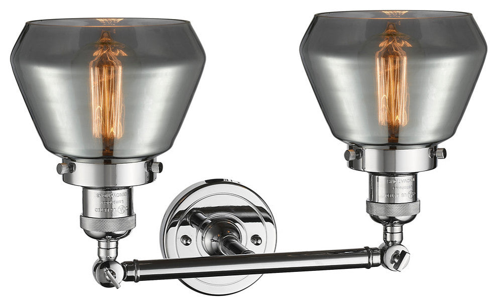Innovations Lighting 208-Pc-G173-Led 2 Light Dimmable Led Bathroom Fixture