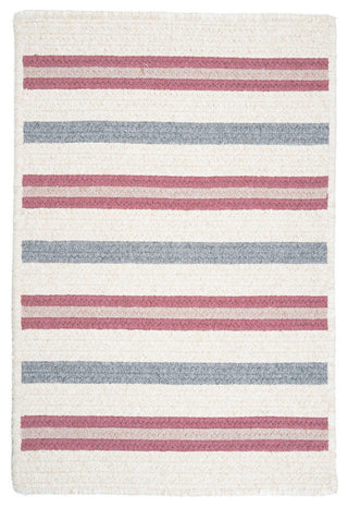 Colonial Mills Allure AL79 Mauveberry Stripes Area Rug, Square 10'x10'