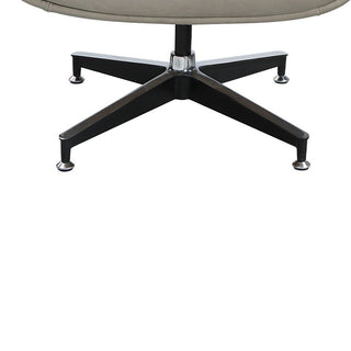 Piran Ottoman Twilight Top Grain Leather