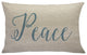 Peace Linen Pillow