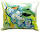 Betsy Drake Foxgloves Small Indoor/Outdoor Pillow 11x14