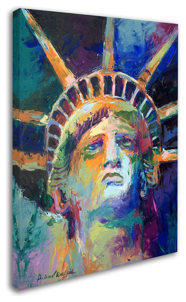 'Statue' Canvas Art by Richard Wallich