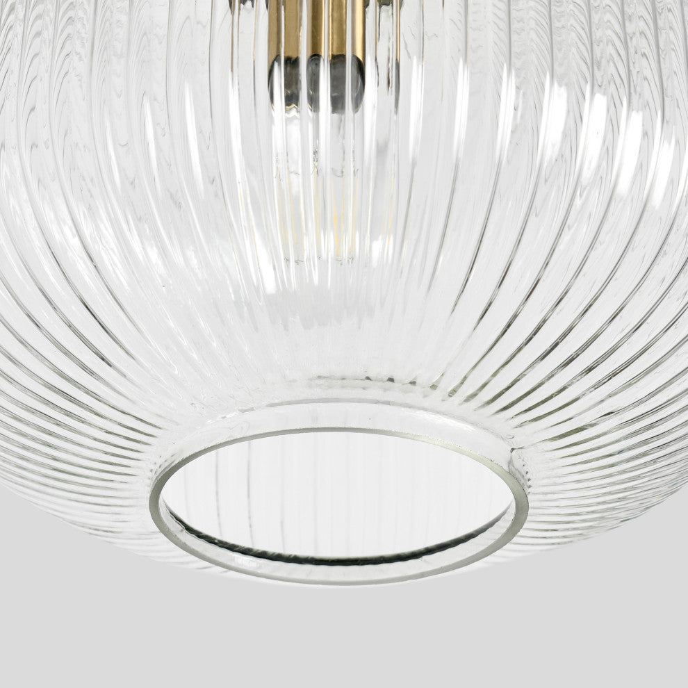 Corey 1-Light Glass Pendant