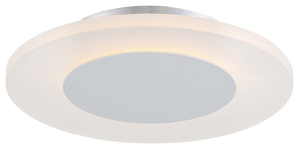 Quoizel PCAW1612W LED Flush Mount Aglow White Lustre