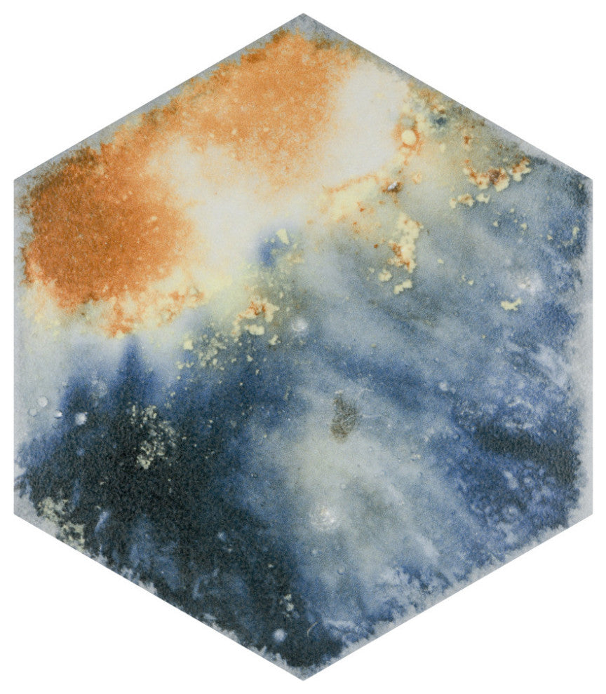 Dorne Hex Mix Porcelain Floor and Wall Tile