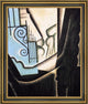 Juan Gris The Garden - 20" x 25" Framed Premium Canvas Print