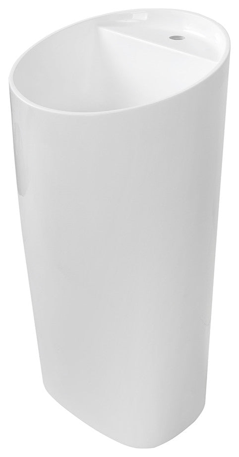 18" Streamline K-1955-18 Solid Surface Resin Freestanding Basin
