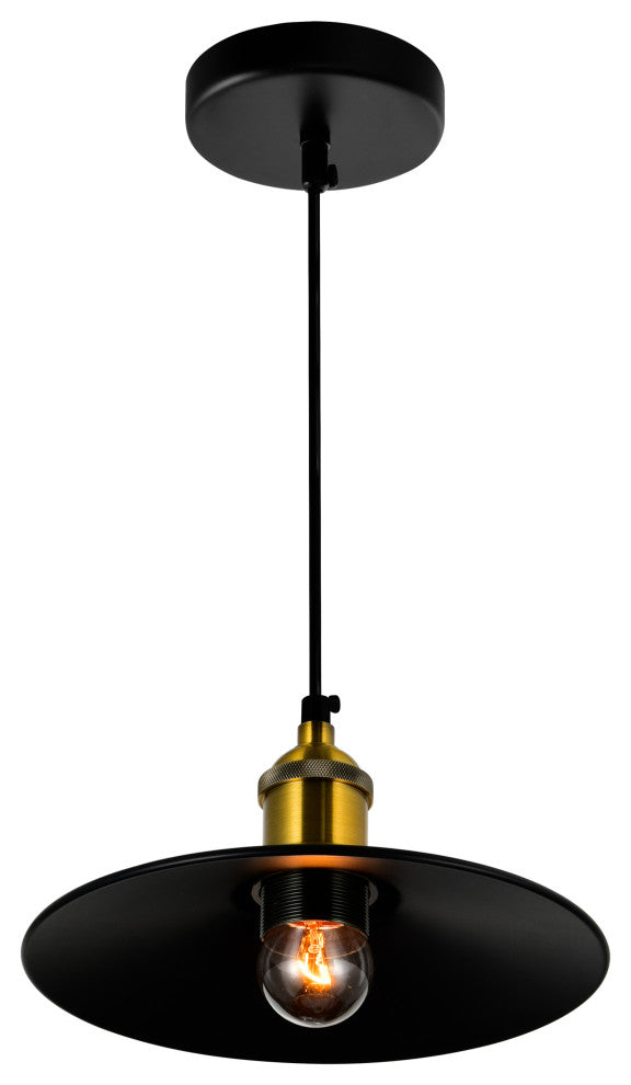Brave 1 Light Black Mini Pendant