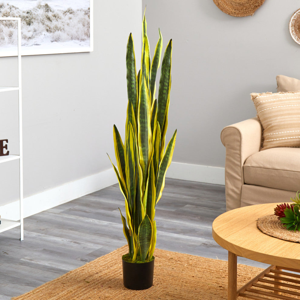 58" Sansevieria Artificial Plant