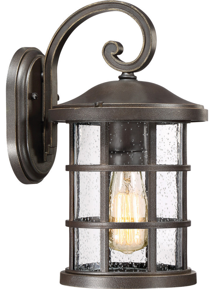 Crusade 1-Light Outdoor Lantern, Palladian Bronze