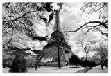 Philippe Hugonnard 'Eiffel Tower' Canvas Art, 19"x12"