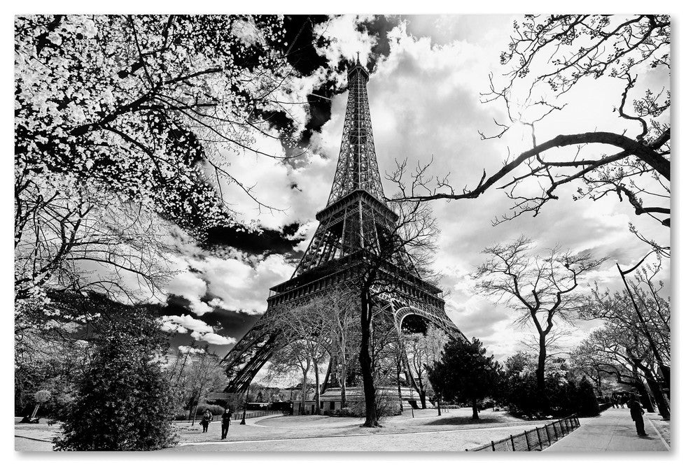Philippe Hugonnard 'Eiffel Tower' Canvas Art, 19"x12"