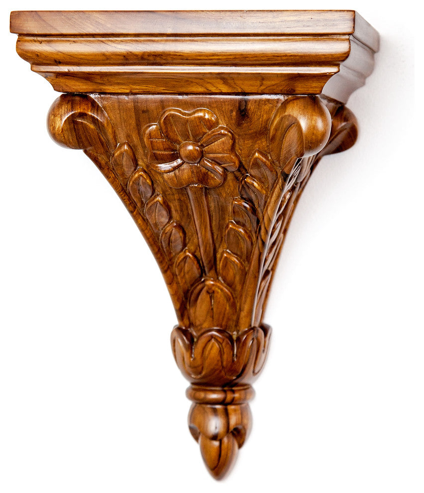 The Floral Block Wall Console