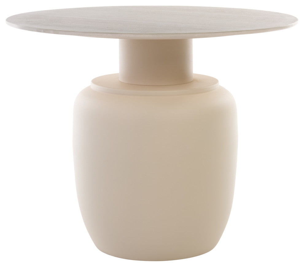 Safavieh Kielh Tall Ceramic Side Table, Beige