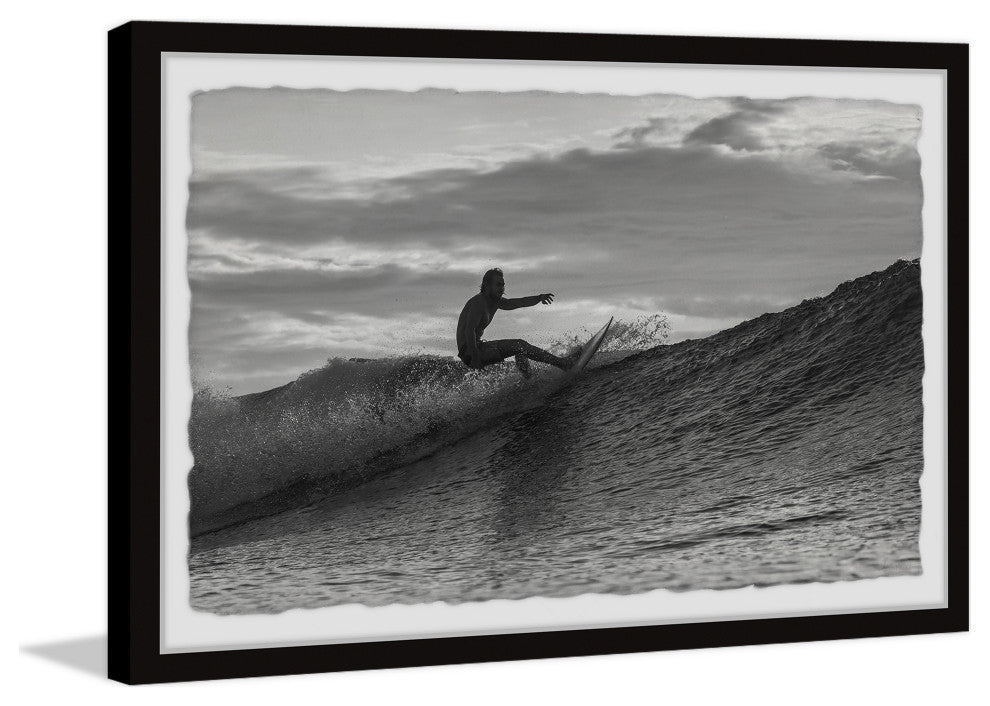 "Challenge Your Limits" Framed Painting Print, 18x12