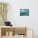 Blue Morning at Rehoboth Coastal Wall Art Unframed Photo Paper Print, 11" X 14"