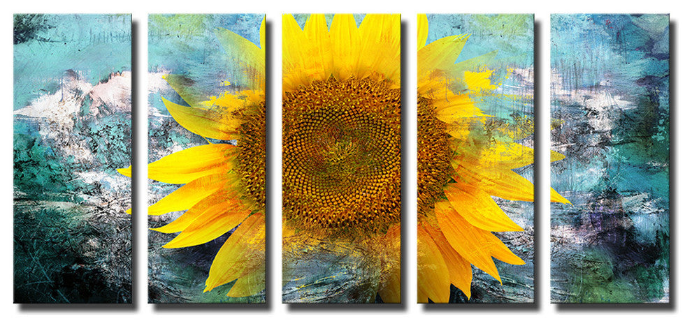 Painted Petals VIII Canvas Art, 5-Piece Set