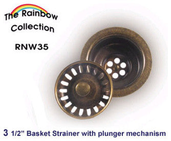 3 1/2" Basket Strainer