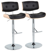 Lombardi Adjustable Barstool, Set of 2