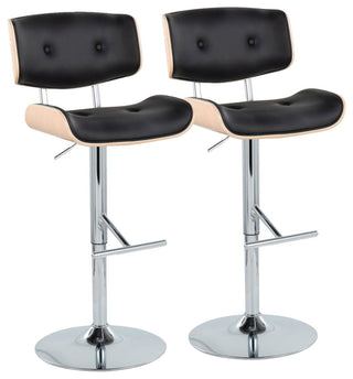 Lombardi Adjustable Barstool, Set of 2