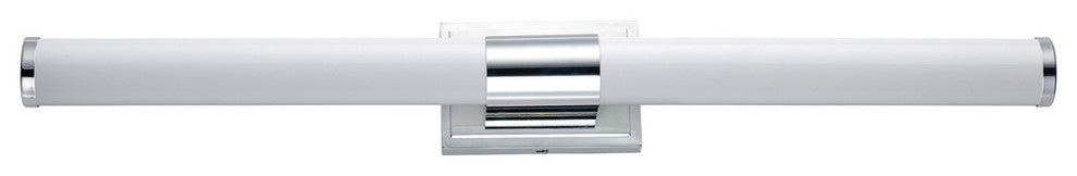 Optic LED 36" 2-Light Bath Vanity in Polished Chrome
