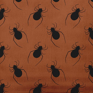18"x18" Spider Pattern Decorative Throw Pillow, Sienna