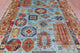 8' 3" X 11' 6" Fine Turkmen Ersari Handmade Wool Rug - Q12466