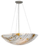 24 Wide Metro Fusion Ramoscelli Glass Inverted Pendant
