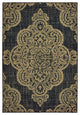 Oriental Weavers Marina Black/ Tan Oriental Indoor/Outdoor Rug 7'10"X10'10"