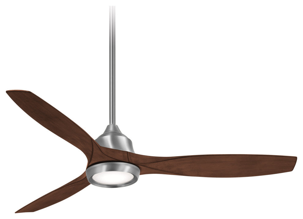 MinkaAire Skyhawk Skyhawk 60" 3 Blade LED Indoor Ceiling Fan - Brushed Nickel