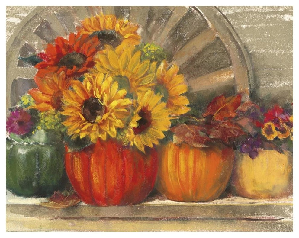 "Autumn Still Life" Digital Paper Print by Carol Rowen, 37"x30"