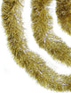 12' Soft and Sassy Champagne Gold Christmas Tinsel Garland Unlit
