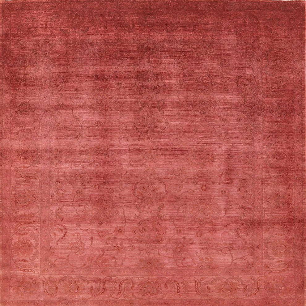 Ahgly Company Indoor Square Mid-Century Modern Area Rugs, 6' Square