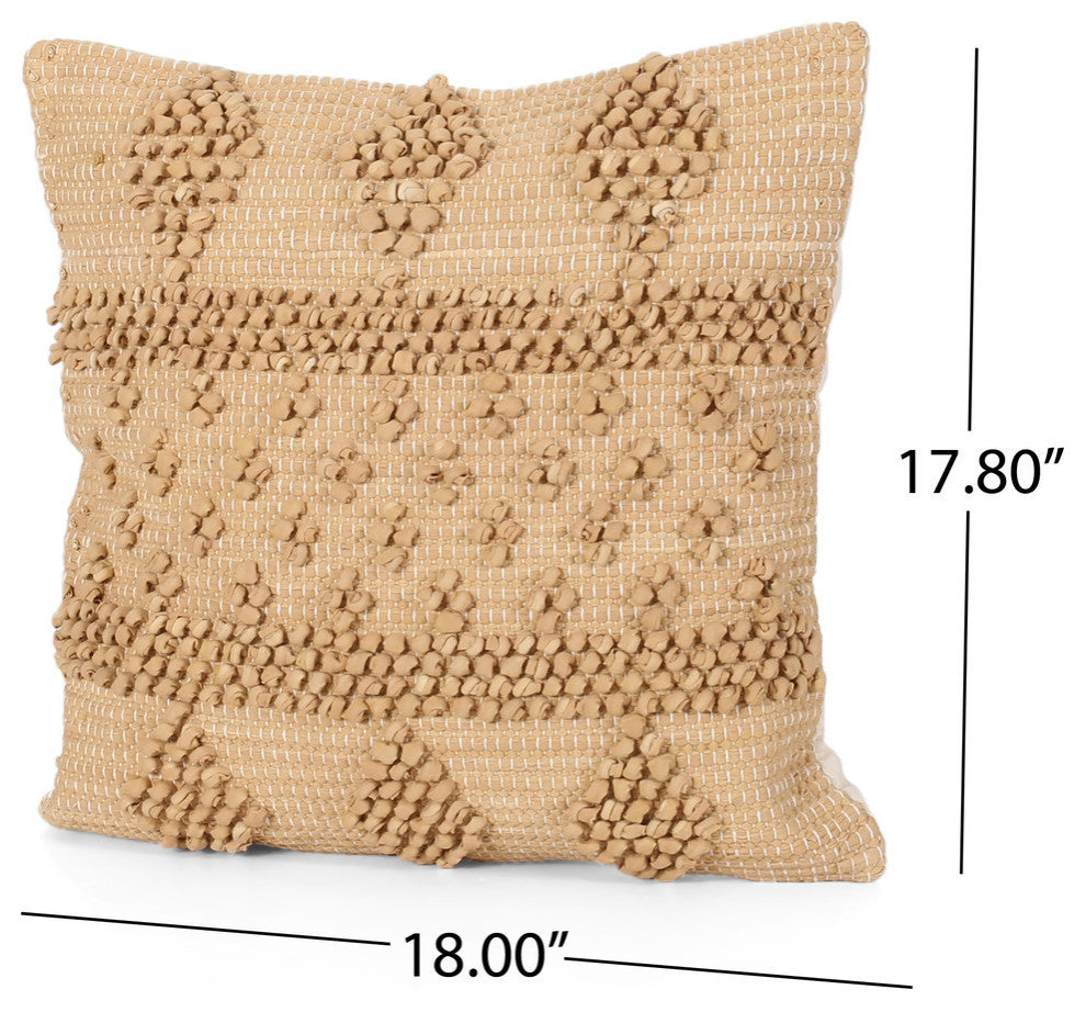 Easter Boho Cotton Chindi Pillow Cover