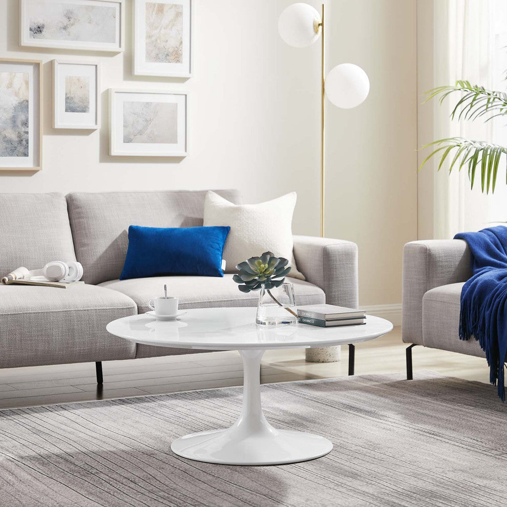 Lippa 36 Coffee Table, White