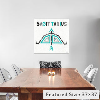 "Zodiac Sagittarius" by Michael Mullan, 26x26x1.5