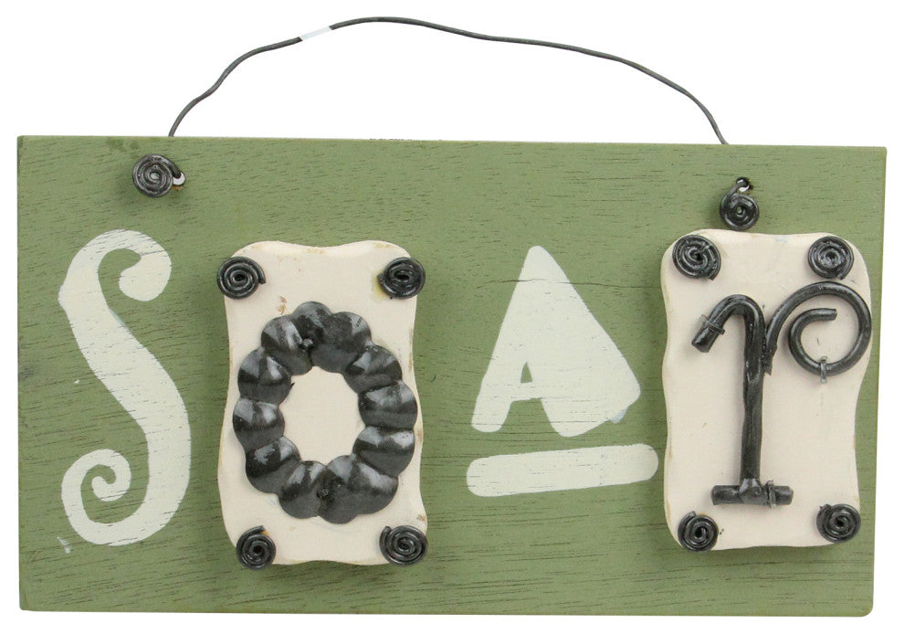 Set of 5 Better Homes and Gardens Inspirational Home Wall Plaques #23582