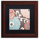 Color Bakery 'Umbrella Skies II' Matted Framed Art, Wood Frame, Black Mat, 11x11