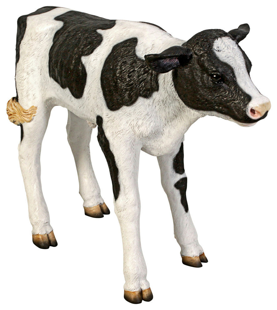 Buttercup the Life-Size Holstein Calf Dairy Cow Statue