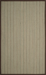 Safavieh Natural Fiber Nf132C Rug, Teal/Brown, 5'0"x8'0"