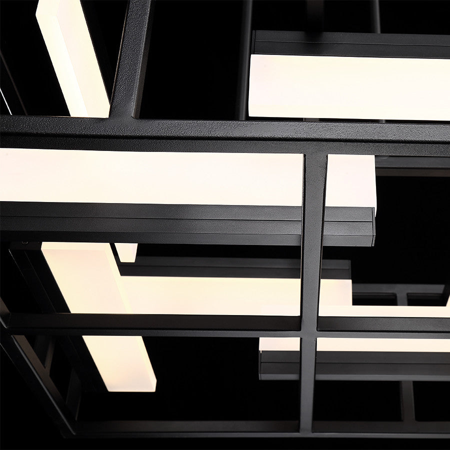 Memory 22" LED Pendant 3000K, Black