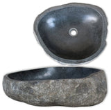 Vidaxl Basin River Stone Oval 18.1"-20.5"
