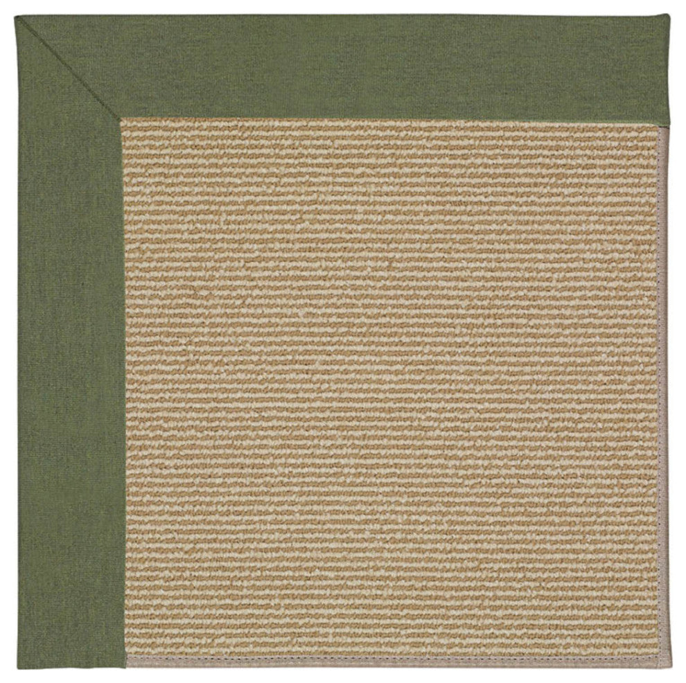 Capel Zoe-Sisal Plant Green 1995_274 Machine Tufted Rugs - 7' X 9' Rectangle