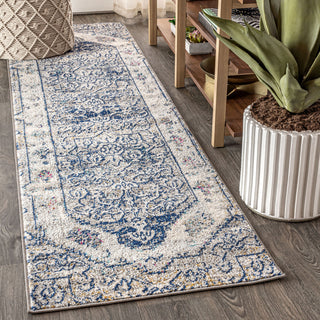 Modern Persian Boho Vintage Area Rug, 2x8