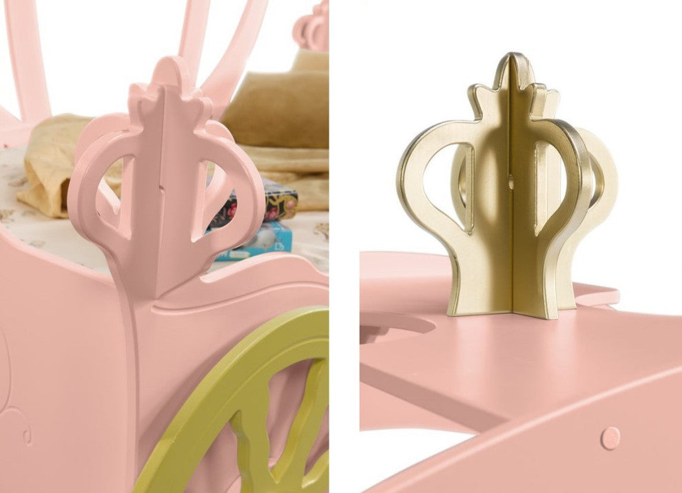 Princess Carriage Toddler Car Bed