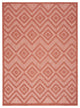 Nourison Versatile 6' x 9' Coral/Orange Modern Area Rug