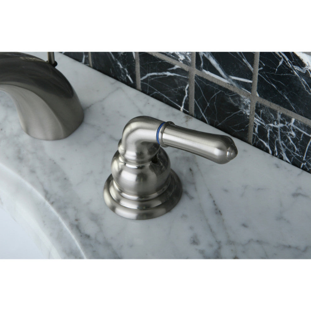 KB95X-P Mini-Widespread Bathroom Faucet, Brushed Nickel