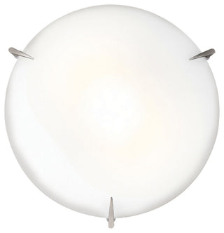 Zenon Flush Mount, Brushed Steel